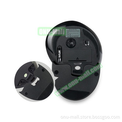 Shenzhen Factory Delux M618 Wired Ergonomic Vertical Gaming Mouse
